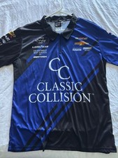 2025 Nascar Pit Crew Shirt Classic Collision Ryan Ellis DGM Racing - L - New