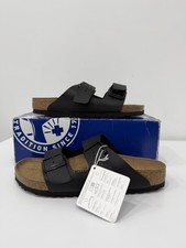 Birkenstock Arizona BS Black Regular Fit Sandal Men Size 7 Woman 9