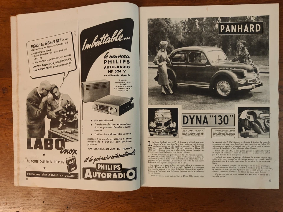 1952 Numéro Spécial salon de l’Auto-Journal - Photo 4/4