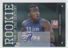 2011 Donruss Elite Turn of the Century Signatures /499 DeAndre McDaniel Auto 0c2