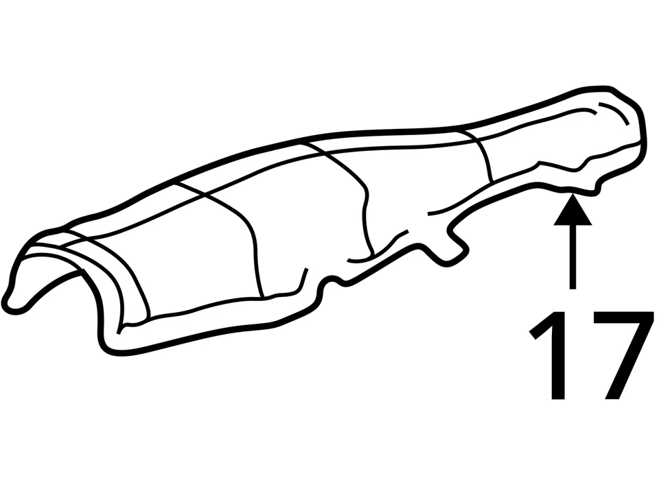 1999-2005 PONTIAC OLDSMOBILE GRAND AM ALERO ЩИТ CTLTC CON HT 22618965 НОВЫЙ - Изображение 4 из 4