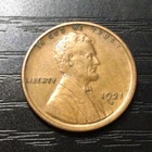 1921-S Lincoln Wheat Cent Penny, XF+/AU. Great Color & Detail! D59