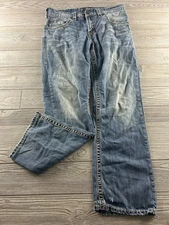 Silver Jeans Gordie Jeans Mens 32x32 Straight Western Medium Wash