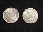 Pair of 1885 and 1885-O $1 Morgan Silver Dollar - UNC