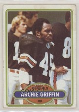 1980 Topps Archie Griffin #457 1w8