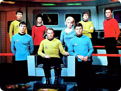 Original CAST STAR TREK Classic Sci Fi TV Show Retro Fridge Magnet 2x3