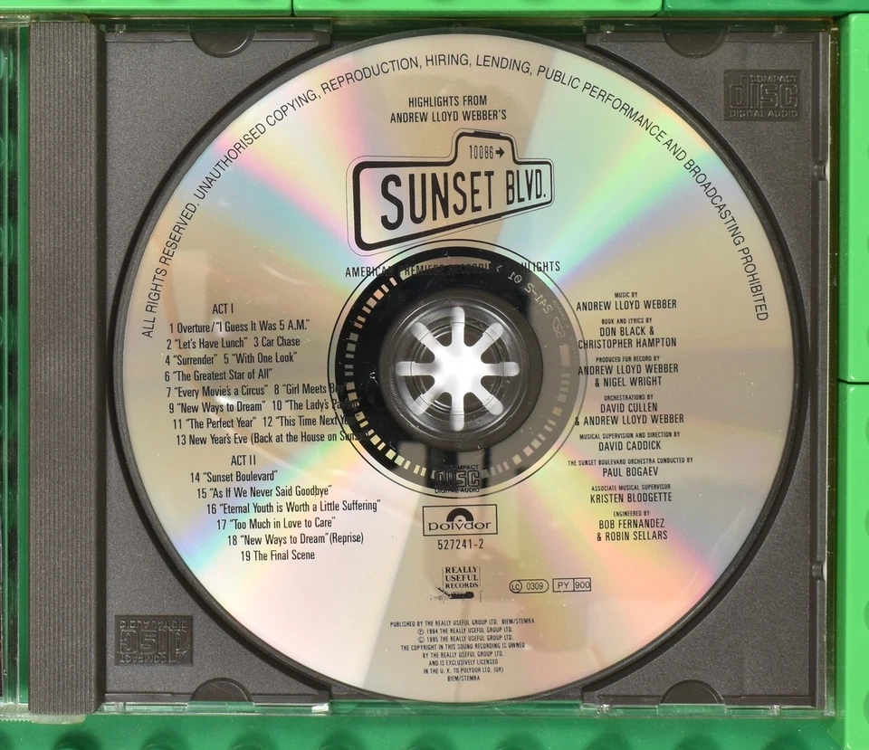 Andrew Lloyd Webber - Sunset Boulevard - Highlights - CD - Bild 3 von 4