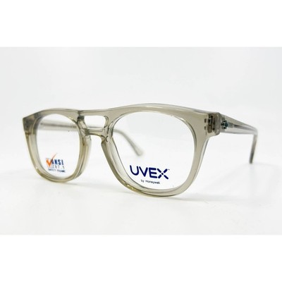 Uvex Safety Frame Eyeglasses Mens Gray  Titmus Z87-2 145 51-20