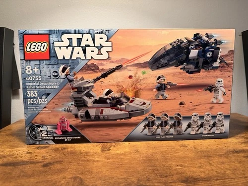 Lego Star Wars 40755 Imperial Dropship vs Rebel Scout Speeder NEW Sealed Retired