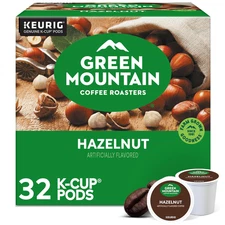 Green Mountain Coffee Roasters Hazelnut Keurig Single-Serve K-Cup Pods, Light Ro