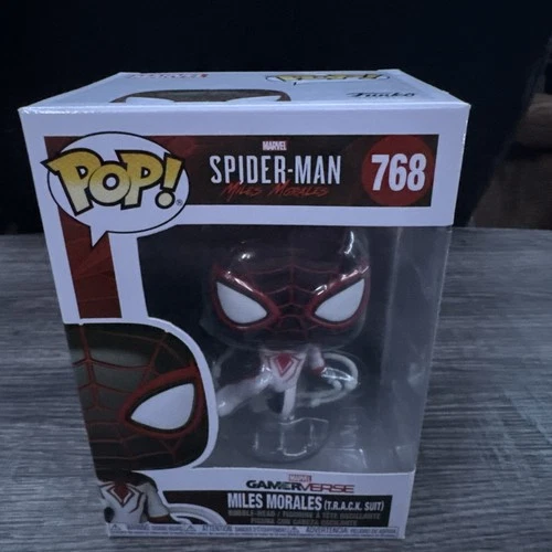Funko Pop! Vinyl: Marvel - Miles Morales (T.R.A.C.K Suit) #768