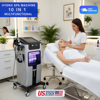 10in1 Hydra Spa Facial Beauty Machine Hydro Dermabrasion Skin Cleaning Face