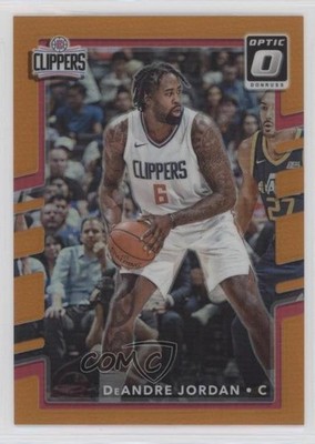 2017-18 Panini Donruss Optic Orange Prizm 40/199 DeAndre Jordan #64 fm0