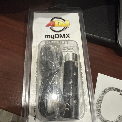 ADJ myDMX Buddy DMX Lighting Control Software + USB Dongle Model MYD858 New