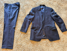 Dolce & Gabbana Anzug Navy Gr. 52 (gekürzt auf ca. Kurzgr. 26)