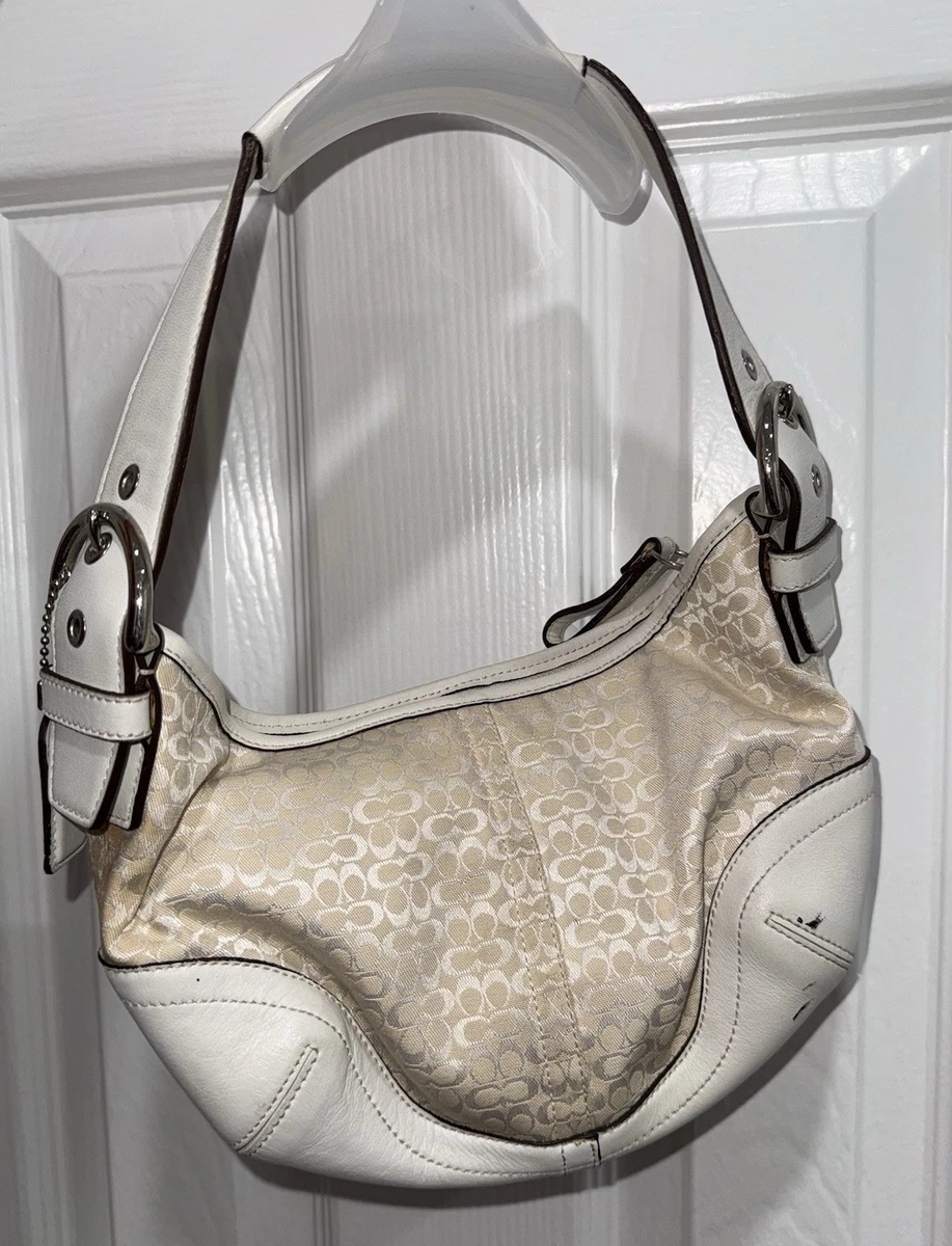 Coach ショルダーバッグ ホワイト バッグ & ハンドバッグ 女性用 | eBay