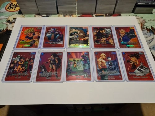 Dragon Ball Fusion World SB01 - Limited Manga Booster 01 Completo y Top 8 Gohan