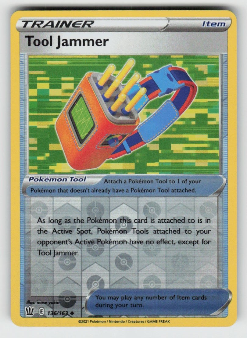 Reverse Holo Tool Jammer 136/163 Uncommon Battle Styles Near Mint