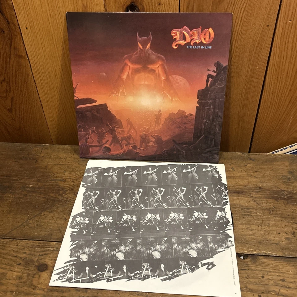 DIO The Last In Line WARNER BROS LP Vinyl M-/Mint 1st press 1984 - Image 3 of 4