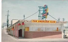 Milwaukee Wisconsin WI Pan American Club Exterior Postcard E57