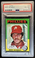 1975 Topps Mini Mike Schmidt #70 Phillies PSA 4.5