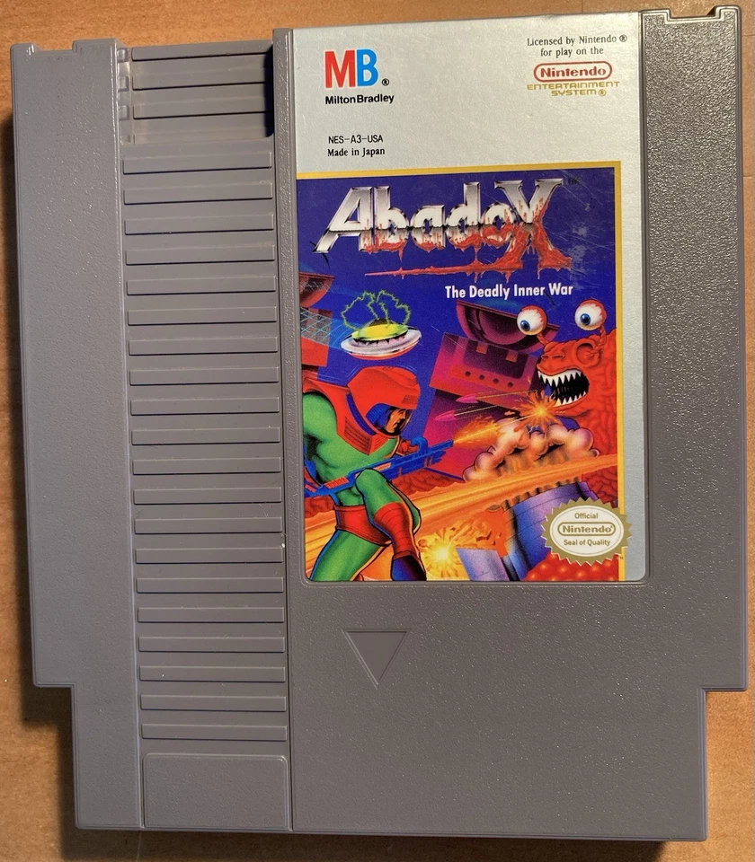 NES ~ ABADOX - The Deadly Inner War ~ Nintendo NES-A3-USA Cart + Manual NTSC - Image 2 of 4
