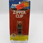 Vintage Masters of the Universe zipper clip Skeletor MOTU