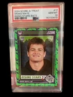Drake Maye 2024 Panini Score-A-Treat Rising Stars #17 Green Bats Gem Mint PSA 10