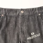 Bottega Veneta Men’s Straight-Leg Gray Corduroy Casual Pants L — photo 6