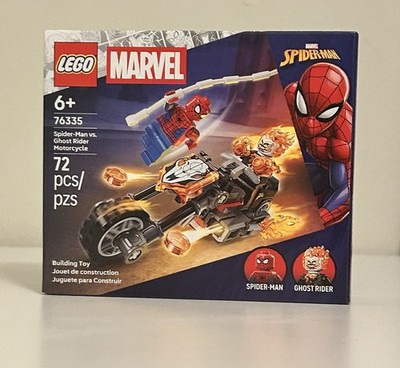 (SHIPS ASAP)  76335 Spider-Man vs. Ghost Rider Motorcycle Sets NEW IN HAND