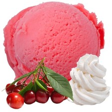 Gino Gelati Amarena Kirsch Sahne Veganes Eis Pulver Zucker | laktosefrei 333g