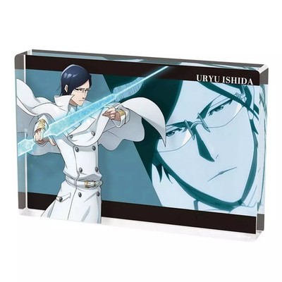 Acrylic stand/acrylic panel Uryu Ishida acrylic block ''TV anime BLEACH -