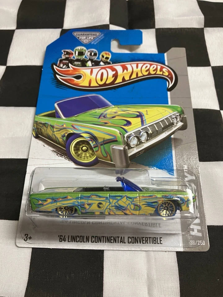 🔥2013 Hot Wheels Treasure Hunt 64 Lincoln Continental Convertible - HW City 🔥 Foto 2 de 3