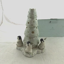 Partlylite polar pals dancing tealight holder p90302 Penguins