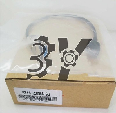 One New GT16-C02R4-9S PLC ADAPTER CABLE RS422/485 9-PIN DSUB,0.2M #vn
