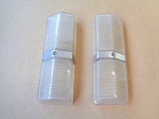 Fiat 124 125 Berlina Blinkerglas Glas Blinker indicator vorne NEU Orig Stars SET