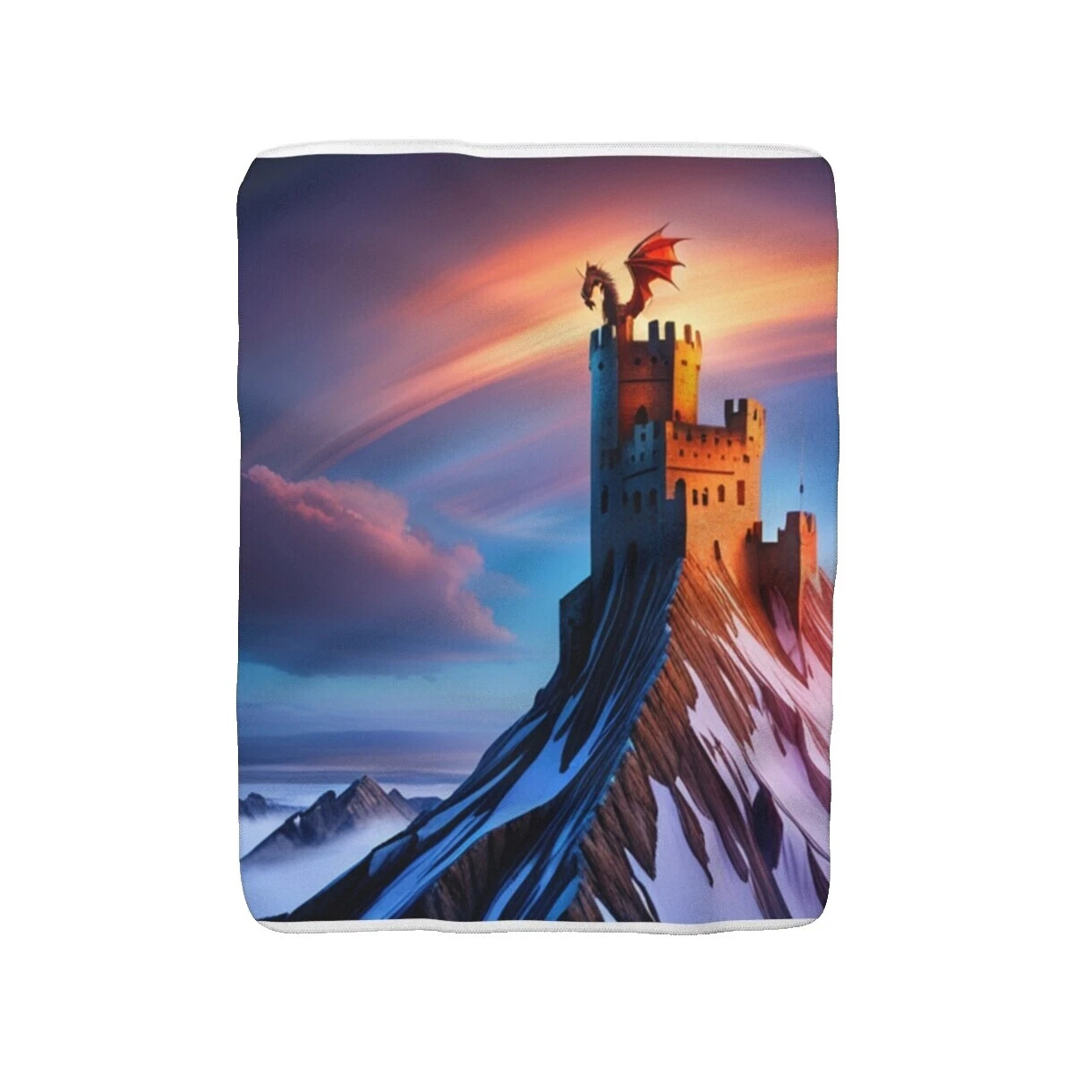 Dragones de polar cobijas y Mantas