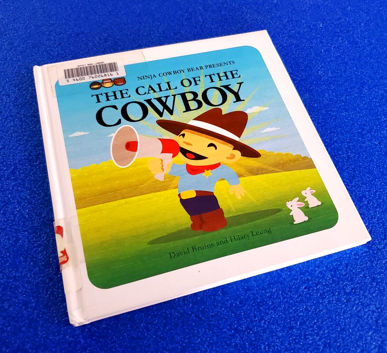 THE CALL OF THE COWBOY HARDCOVER CHILDREN'S WILD WEST BOOK FREE SHIPPING