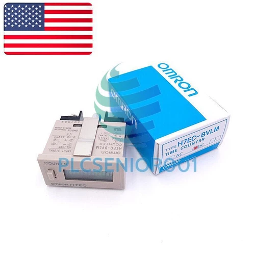 New 1Pcs OMRON H7EC-BVLM DC5-30V Counter Totalizer