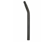 CROMO Bicycle SEAT POST Lay Back NO SUPPORT 27.2MM Black Cruiser Bikes