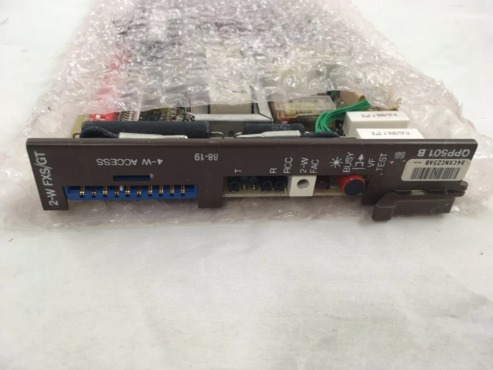 PLACA DE CIRCUITO DE COMUNICACIÓN NORTHERN TELECOM 2W FXS/GT QPP501B Foto 2 de 4