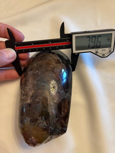HIGH QUALITY Garden Quartz Lodolite Crystal Free From with Stand! - Picture 10 of 12