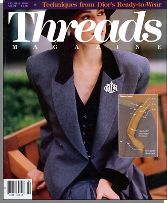 Threads Magazine - 1990, February - Techniques From Dior's Ready-To-Wear