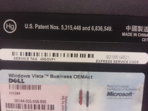 DELL VOSTRO 1510 LAPTOP INTEL CORE 2 DUO 1.8GHz 2GB RAM no HDD - Picture 7 of 7