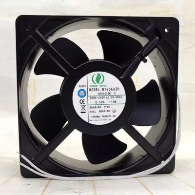 MUTUAL MOTOR M195KA2H 20572 AC200V-240V 0.50A 110W 20CM Cooling Fan