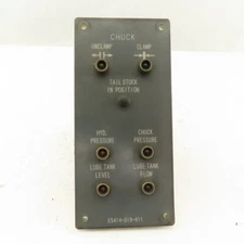 Okuma E5414-019-677 Light Indicator Panel From LFS15-1SP CNC Lathe