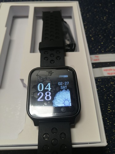 smart wristband fitness tracker Smart Watch Touchscreen Schwarz - Bild 3 von 11