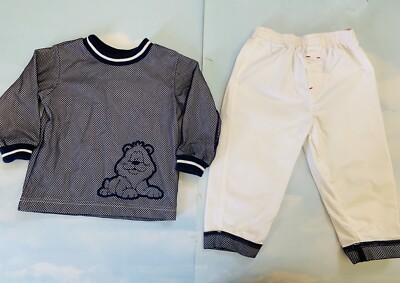 Small Steps Boys 2pieces Top& Pants 12mon.