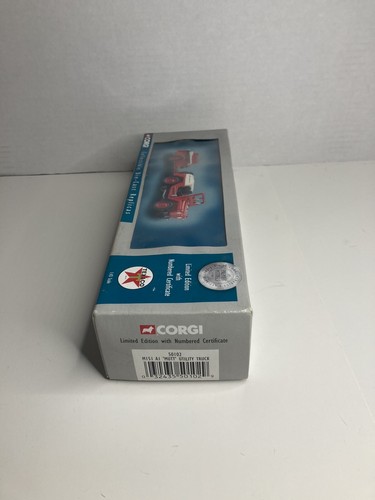 CORGI CLASSICS MI5I AI 'MUTT' UTILITY TRUCK & TRAILER TEXACO 1:43 50102 Box Worn - Picture 4 of 9