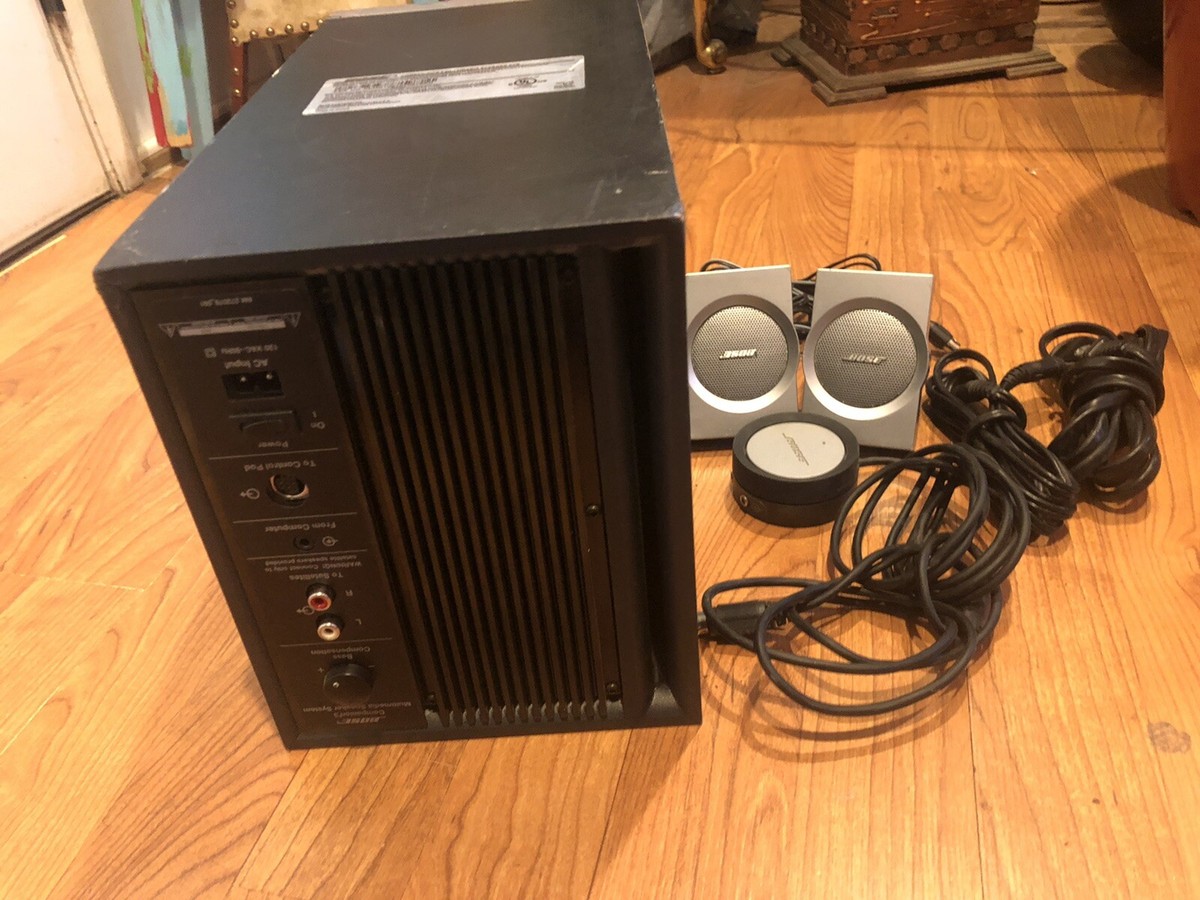 BOSE Companion 3 Series 1 Multimedia Speaker System | Deep Bass
